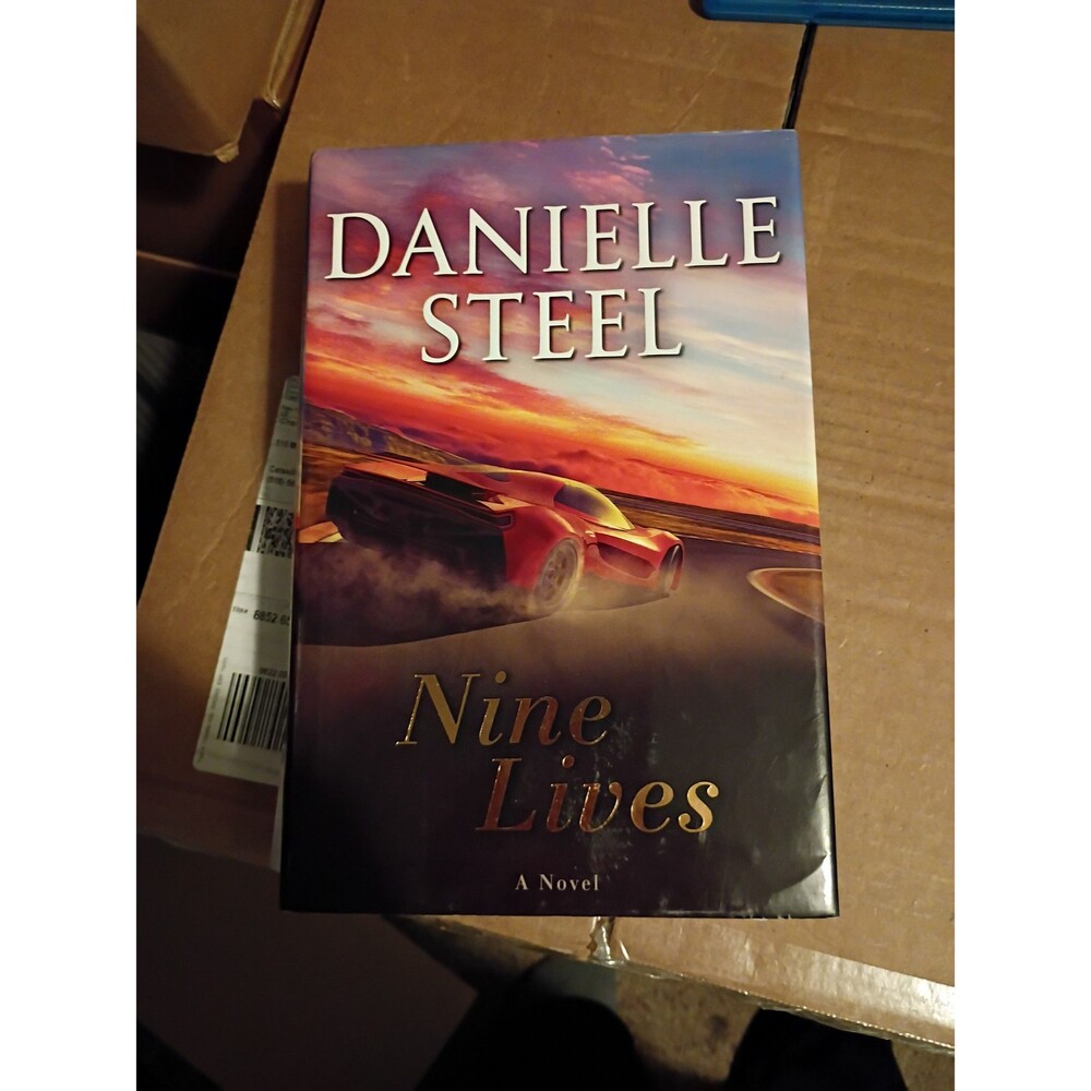 Nine lives by Daniel Steele hardcover-x300